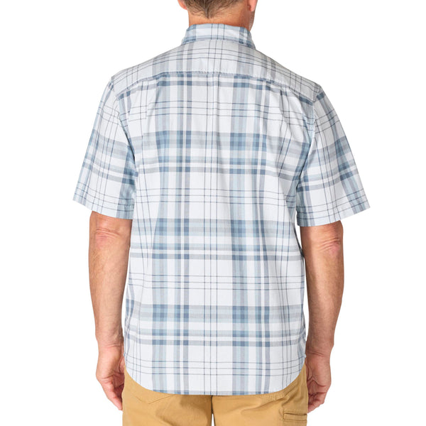 Carhartt 107273 Men's Fort Loose SS Plaid Shirt