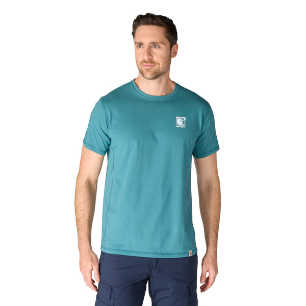 Carhartt 107283 Men's Force Relaxed Logo T-Shirt