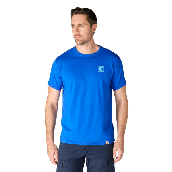 Carhartt 107283 Men's Force Relaxed Logo T-Shirt