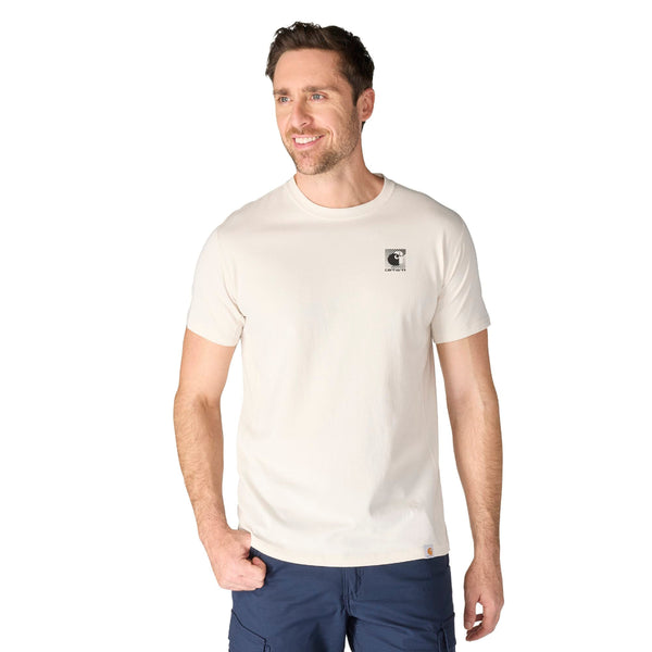 Carhartt 107283 Men's Force Relaxed Logo T-Shirt