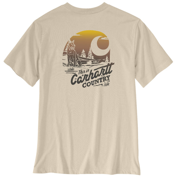 Carhartt 107291 Men's Irvine Relaxed Country T-Shirt