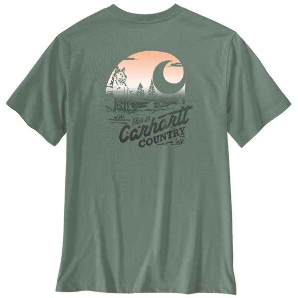 Carhartt 107291 Men's Irvine Relaxed Country T-Shirt