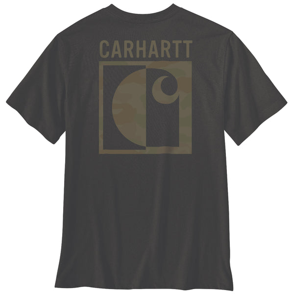 Carhartt 107296 Men's Irvine Relaxed Block Camo T-Shirt