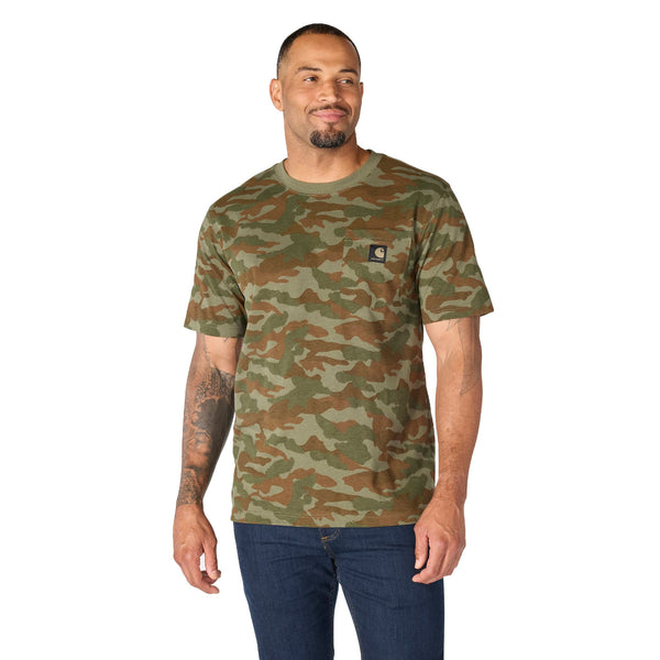 Carhartt 107298 Men's Irvine Relaxed Camo T-Shirt