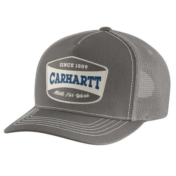 Carhartt 107336 Canvas Mesh-Back Patch Cap