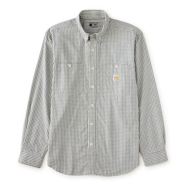 Carhartt 107361 Men's FR Force Sun Defender LS Plaid Shirt