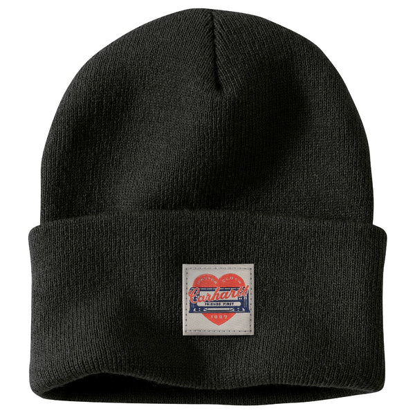 Carhartt 107409 Knit Heart Patch Beanie