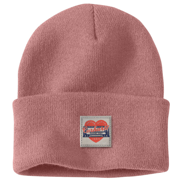 Carhartt 107409 Knit Heart Patch Beanie