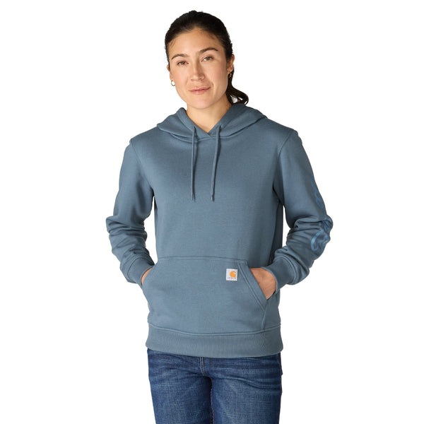 Carhartt 107414 Women's Sawyer Script Logo Sweatshirt