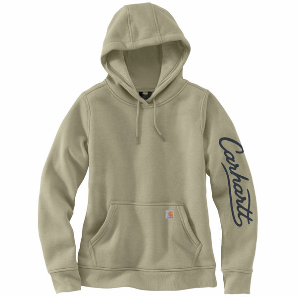 Carhartt 107414 Women's Sawyer Script Logo Sweatshirt