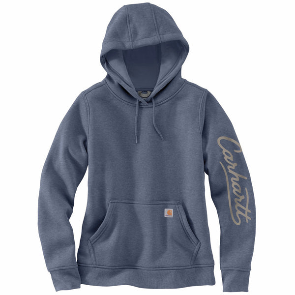Carhartt 107414 Women's Sawyer Script Logo Sweatshirt