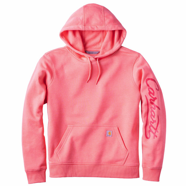 Carhartt 107414 Women's Sawyer Script Logo Sweatshirt
