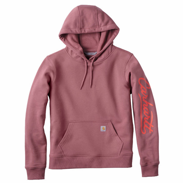 Carhartt 107414 Women's Sawyer Script Logo Sweatshirt