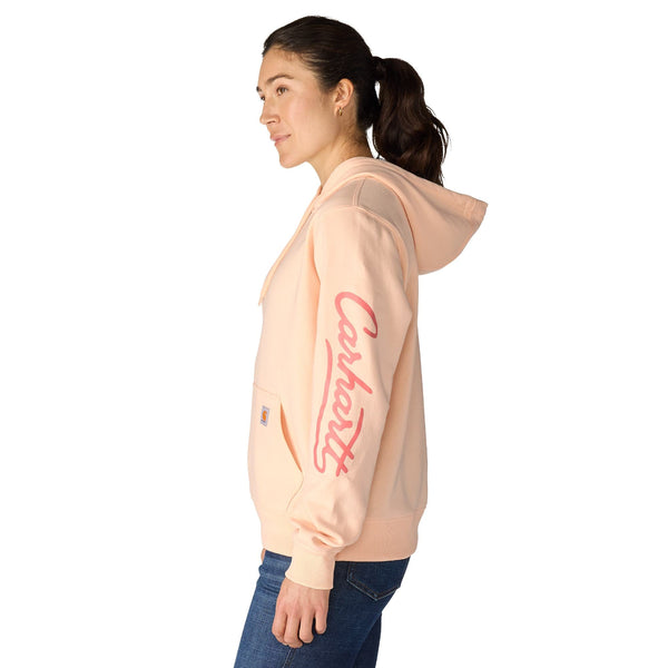 Carhartt 107414 Women's Sawyer Script Logo Sweatshirt