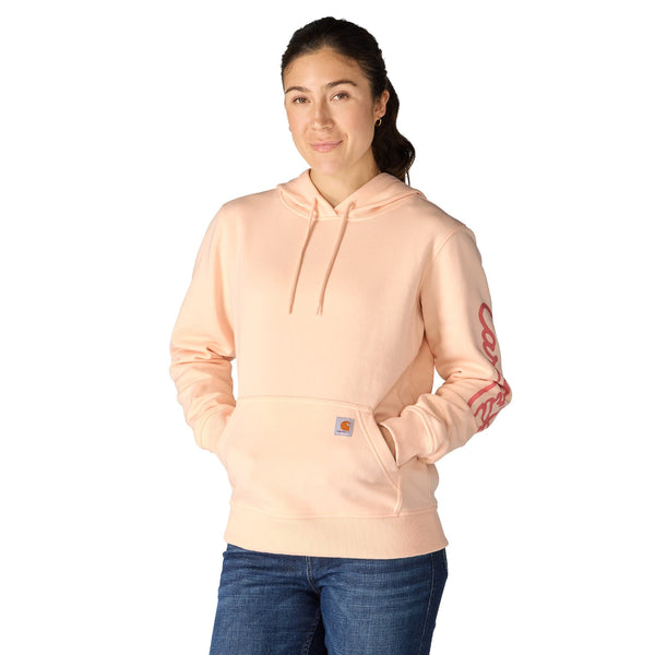 Carhartt 107414 Women's Sawyer Script Logo Sweatshirt