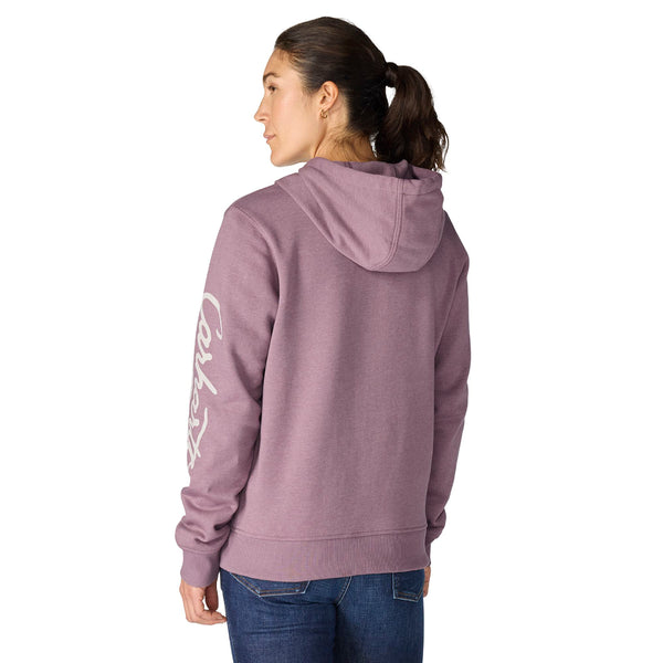 Carhartt 107414 Women's Sawyer Script Logo Sweatshirt