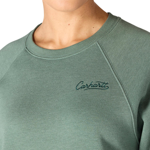 Carhartt 107415 Women's Sawyer Crewneck Sweatshirt