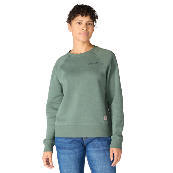 Carhartt 107415 Women's Sawyer Crewneck Sweatshirt