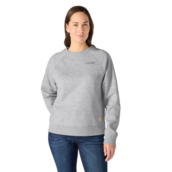 Carhartt 107415 Women's Sawyer Crewneck Sweatshirt