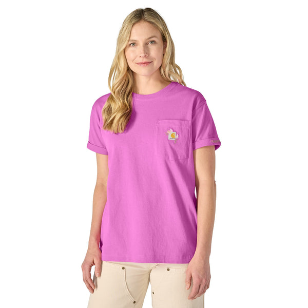 Carhartt 107477 Women's Dearborn Loose Floral T-Shirt