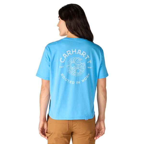 Carhartt 107478 Women's TENCEL Fiber Series Loose Floral T-Shirt