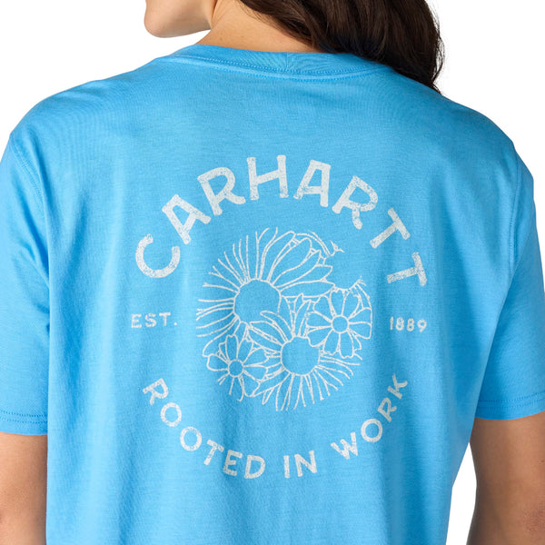 Carhartt 107478 Women's TENCEL Fiber Series Loose Floral T-Shirt