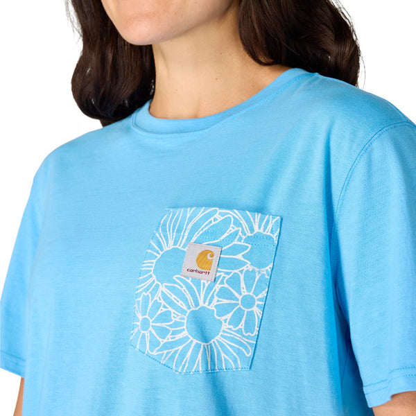 Carhartt 107478 Women's TENCEL Fiber Series Loose Floral T-Shirt