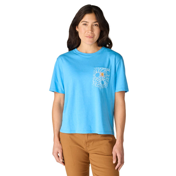 Carhartt 107478 Women's TENCEL Fiber Series Loose Floral T-Shirt