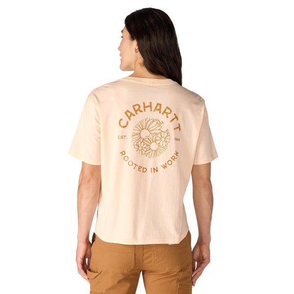 Carhartt 107478 Women's TENCEL Fiber Series Loose Floral T-Shirt