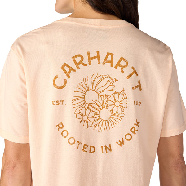 Carhartt 107478 Women's TENCEL Fiber Series Loose Floral T-Shirt