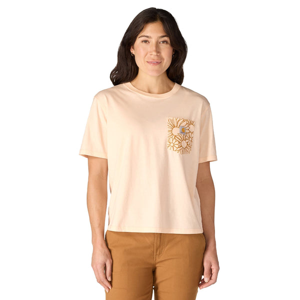 Carhartt 107478 Women's TENCEL Fiber Series Loose Floral T-Shirt