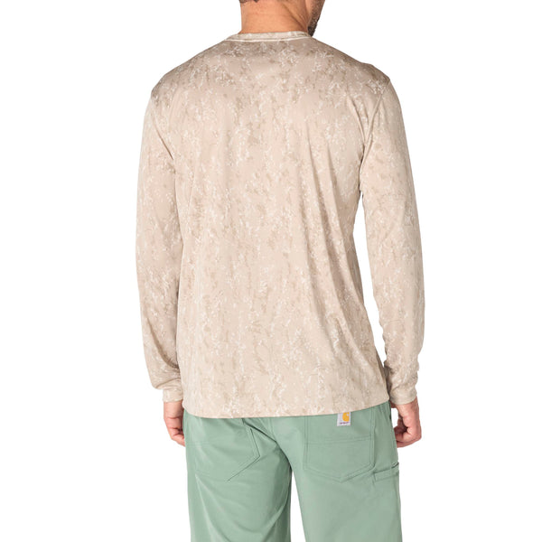 Carhartt 107500 Men's Force Sun Defender Relaxed Print LS T-Shirt