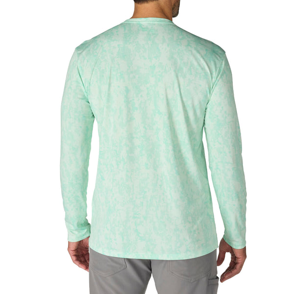 Carhartt 107500 Men's Force Sun Defender Relaxed Print LS T-Shirt