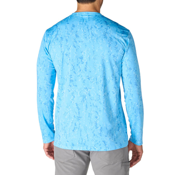 Carhartt 107500 Men's Force Sun Defender Relaxed Print LS T-Shirt