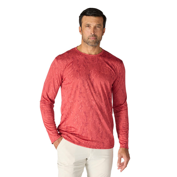 Carhartt 107500 Men's Force Sun Defender Relaxed Print LS T-Shirt