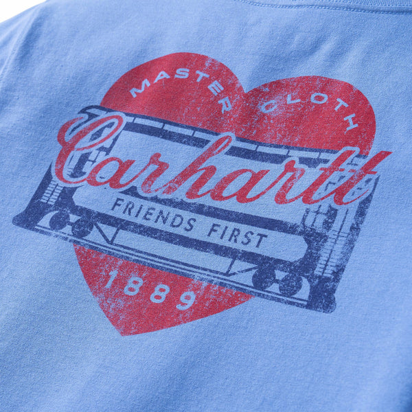 Carhartt 107534 Women's Irvine Relaxed Heritage Heart T-Shirt