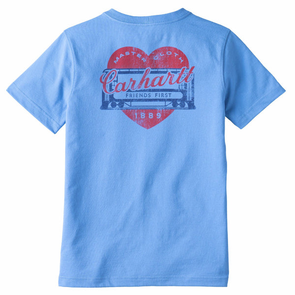 Carhartt 107534 Women's Irvine Relaxed Heritage Heart T-Shirt