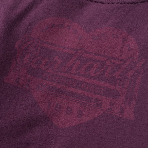 Carhartt 107534 Women's Irvine Relaxed Heritage Heart T-Shirt