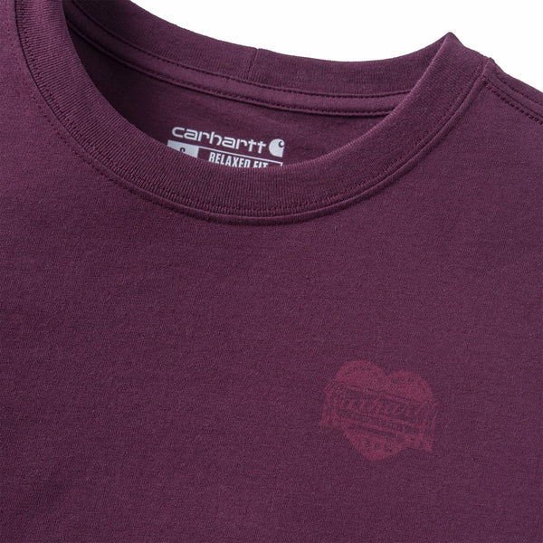 Carhartt 107534 Women's Irvine Relaxed Heritage Heart T-Shirt