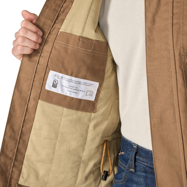 Carhartt 107617 Men's FR Quick Duck Coat