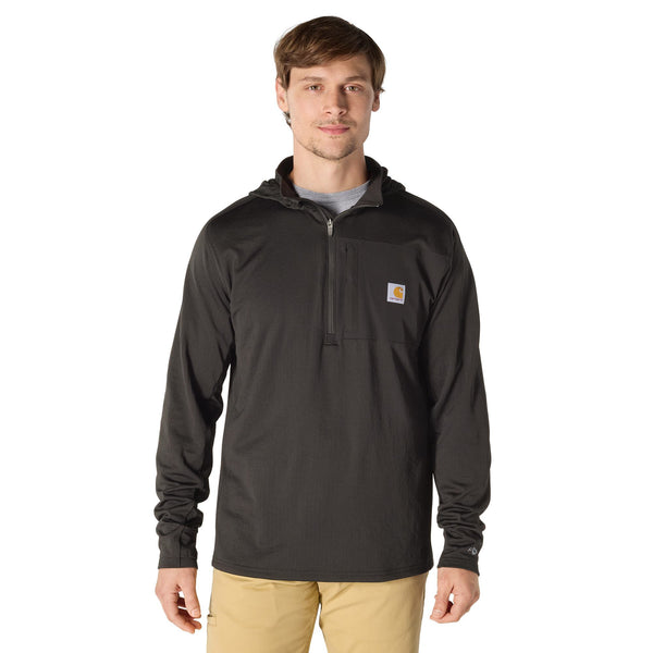 Carhartt 107741 Men's Force Ironwood Relaxed Half Zip Hoodie