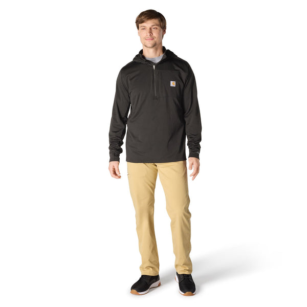 Carhartt 107741 Men's Force Ironwood Relaxed Half Zip Hoodie