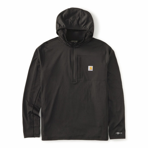 Carhartt 107741 Men's Force Ironwood Relaxed Half Zip Hoodie