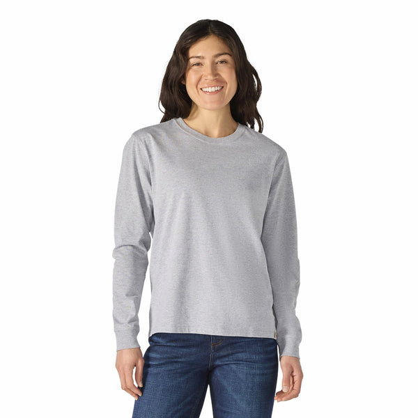 Carhartt 107742 Women's Irvine Loose LS Logo T-Shirt