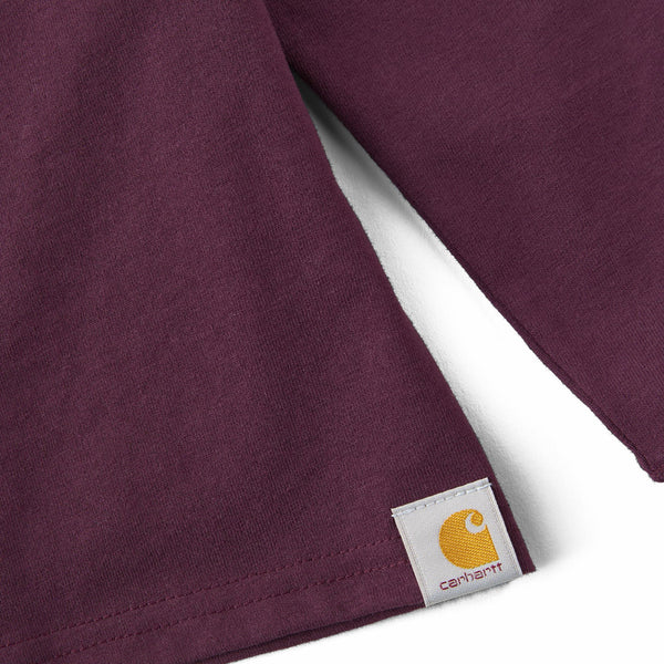Carhartt 107742 Women's Irvine Loose LS Logo T-Shirt