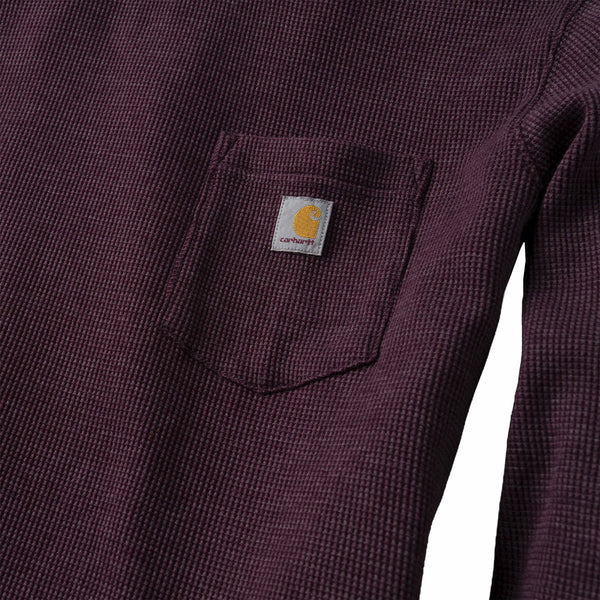 Carhartt 107745 Women's Waffle Knit Loose LS T-Shirt