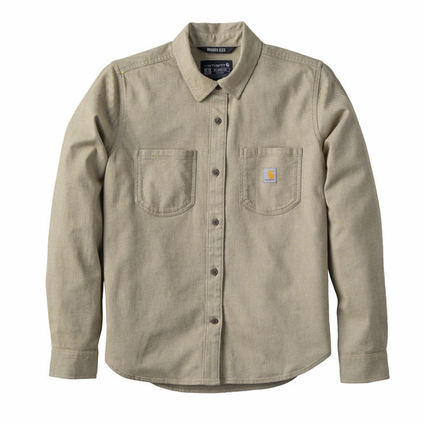 Carhartt 107749 Women's Hamilton Relaxed LS Plaid Shirt
