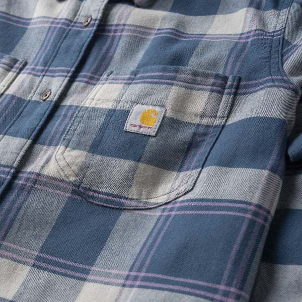 Carhartt 107749 Women's Hamilton Relaxed LS Plaid Shirt