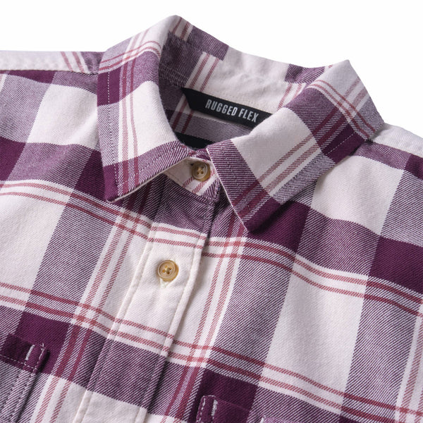 Carhartt 107749 Women's Hamilton Relaxed LS Plaid Shirt