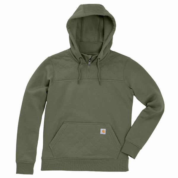 Carhartt 107753 Women's Paxton Quilted Quarter Zip Sweatshirt